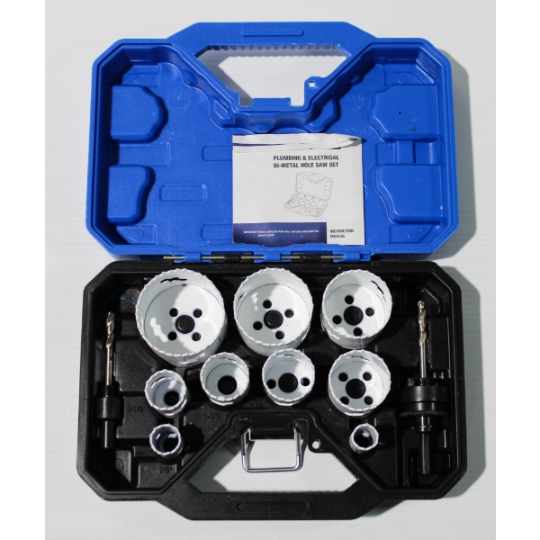 MASTERCRAFT BI-METAL HOLE SAW SET