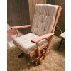 Image 1 : HARDWOOD ROCKING CHAIR