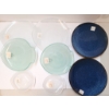 Image 1 : NEW ASST MUD PIE GLASS FISH DISHES, ETC