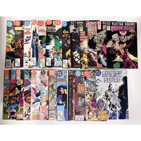 26 SUICIDE SQUAD 1990'S COMIC BOOKS