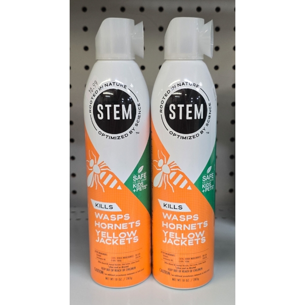 2 CANS STEM WASP BUG KILLER 