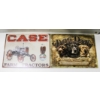Image 1 : 2 METAL SIGNS - CASE & DOG DAY ACRES WELCOME SIGN