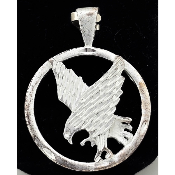 .925 SILVER EAGLE PENDANT