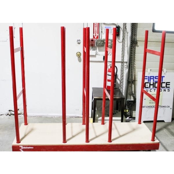 RICHELIEU LATERAL PARTS CART - WHEELS NOT INCLUDED
