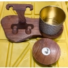 Image 1 : VINTAGE TOBACCO STORAGE & PIPE HOLDER