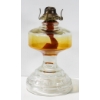 Image 2 : VINT. COAL OIL LAMP W/ CHIMNEY & EXTRA WICKS