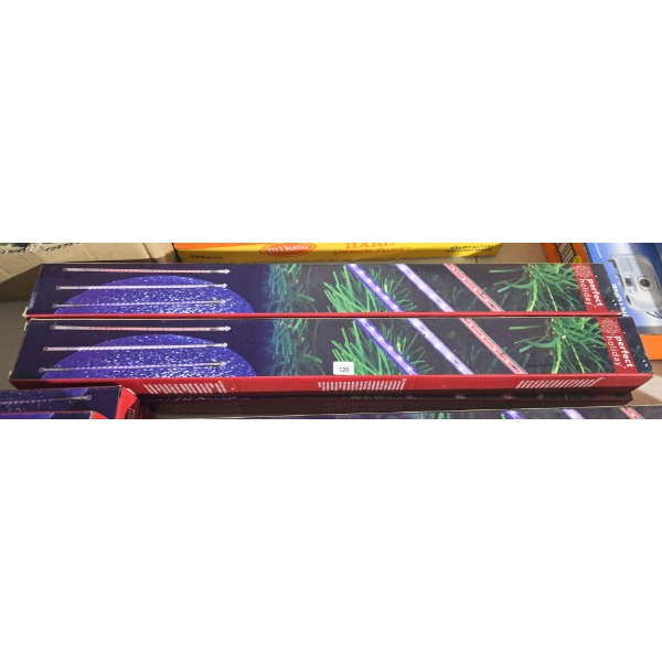 4 NEW PKS X 8 LED 50CM SNOWFALL METEOR PERFECT HOLIDAY LIGHTS