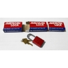 Image 1 : 3 NEW AMERICAN LOCK PADLOCKS W/ KEYS
