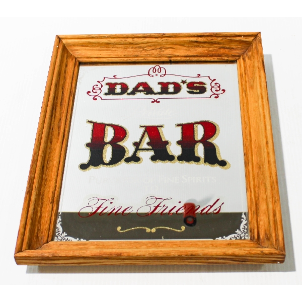"DAD'S PRIVATE BAR" SIGN 