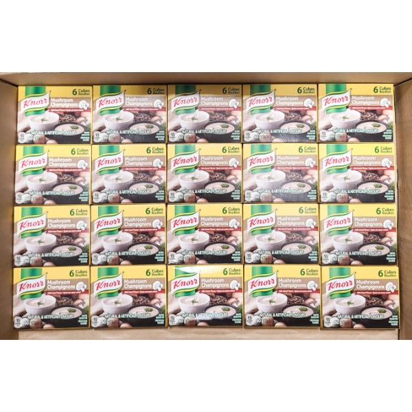 20 X 6 CUBES KNORR MUSHROOM BOUILLON CUBES