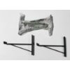 Image 1 : 4 HEAVY DUTY METAL SHELF BRACKETS