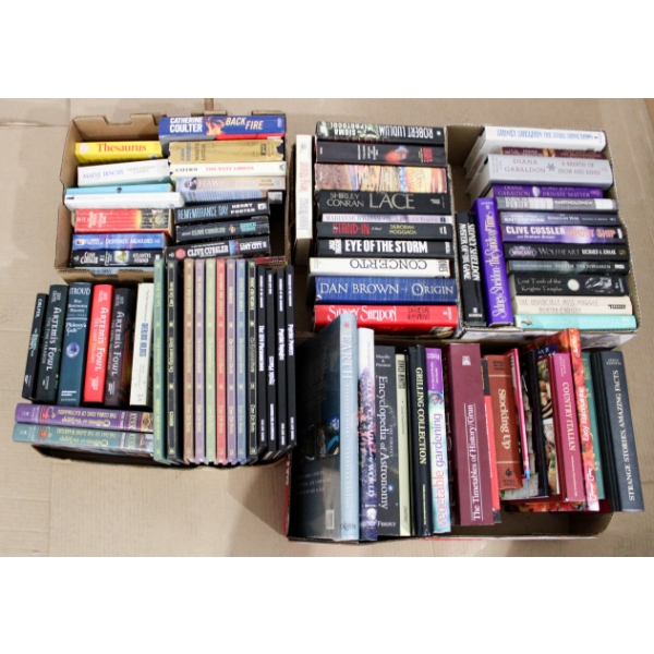 BOOKS - HARDCOVER & SOFTCOVER - ARTEMIS FOWL - WOW ETC.