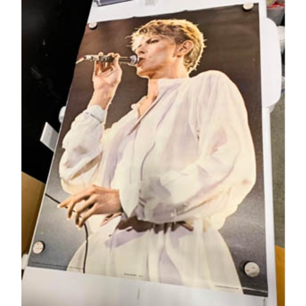 DAVID BOWIE WALL POSTER