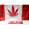 Image 1 : 5 NEW HERB FLAGS - SIZE 60" X 34"