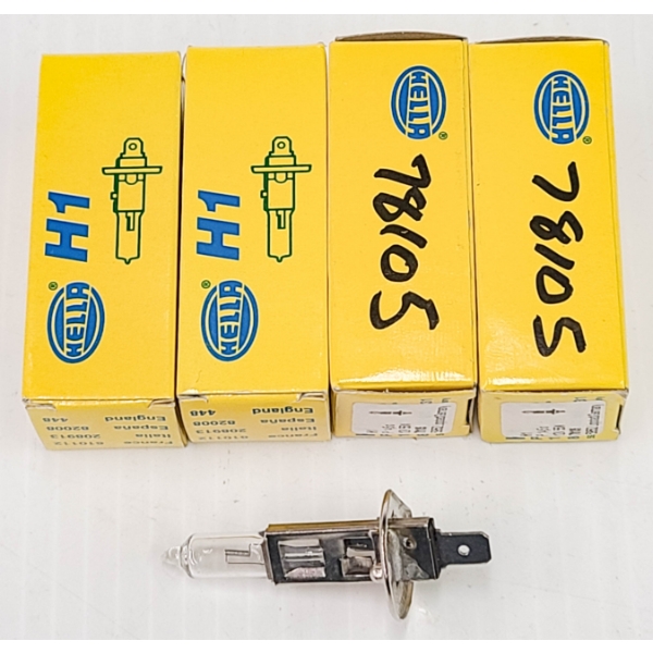 4 NEW HELLA LIGHT BULBS H1