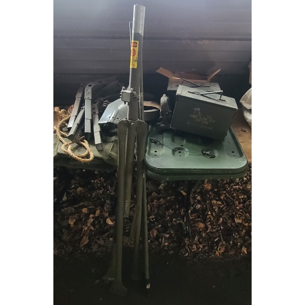 ASST MILITARY SHELL BOXES HUMMER FLOOR PANS ETC.