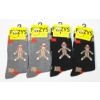 Image 1 : 4 PR NEW UNISEX FOOZYS SOCKS - SOCK MONKEY