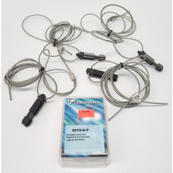 5 NEW TRAILER BREAK AWAY BRAKE CABLES