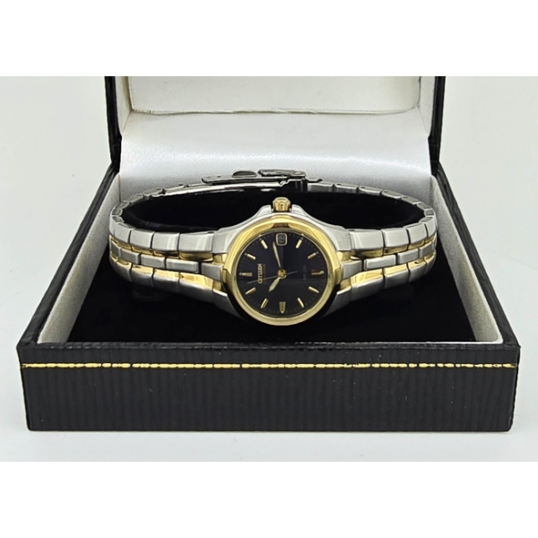 CITIZEN LADIES TWO TONE LADIES WRIST WATCH