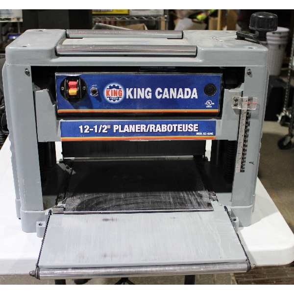 12" KING CANADA PLANER (USED ONE JOB)