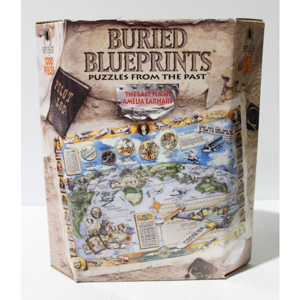 NEW BURIED BLUEPRINTS 1000 PC PUZZLE