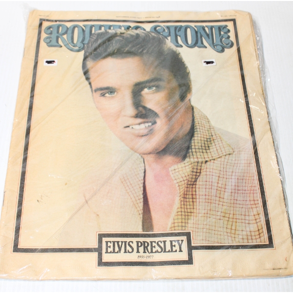 SEPT 22 1977 ROLLING STONES MAGAZINE - ELVIS PRESLEY DEATH