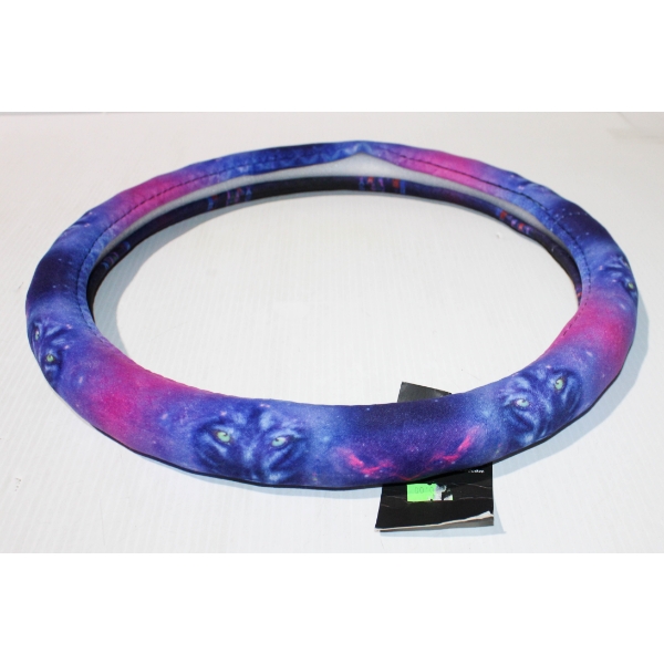 NEW STEERING WHEEL COVER - WOLF