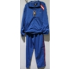 Image 1 : MEN'S SWEATSUIT JACKET & PANT SET - SIZE L - BL/RD/WHT
