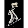Image 1 : .925 SILVER FIGURE SKATING PENDANT