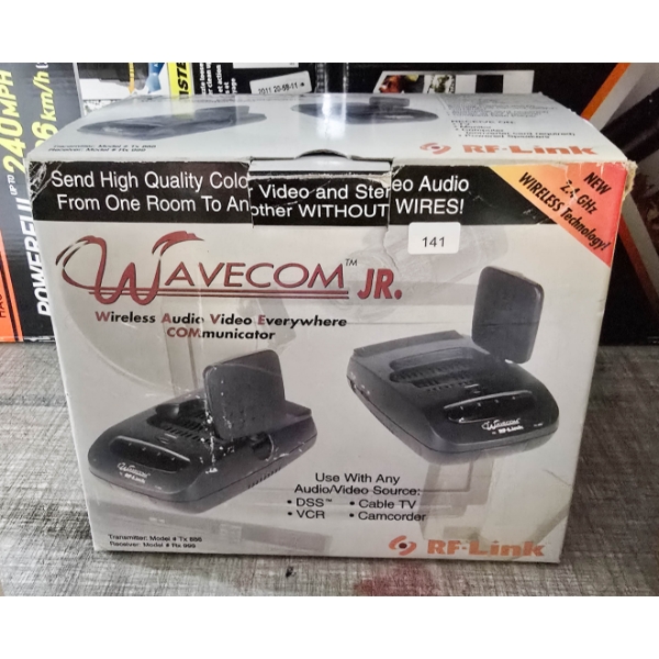 WAVECOM JR WIRELESS AUDIO VIDEO COMMUNICATOR