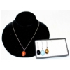 Image 1 : 4 PC DESIGNER NECKLACES W/ INLAYS