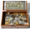 Image 1 : ESTATE COIN AND CURRANCY COLLECTION W/ BOX