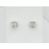 Image 1 : .925 SILVER CUBIC ZIRCONIA EARRINGS 5MM PER