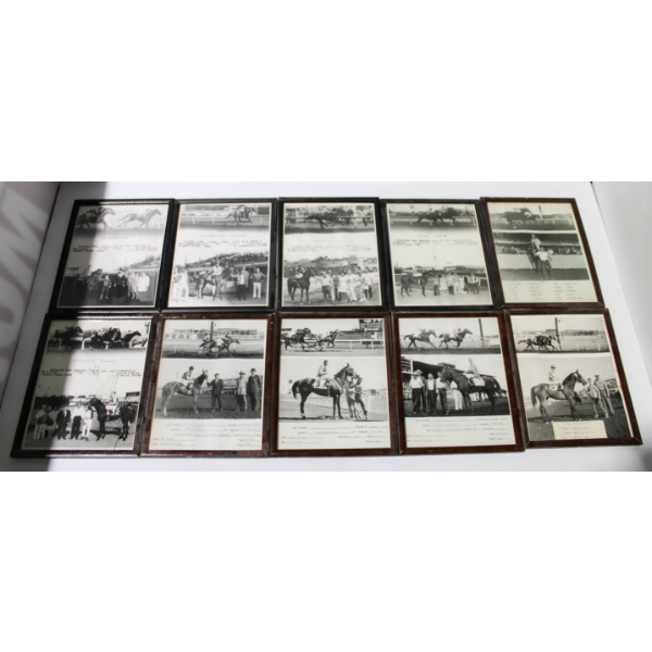 10 X 1960'S 70'S NORTHLANDS HORSE RACING WINNER PHOTO'S ETC.