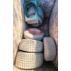 Image 1 : CRATE W/ ASST TIRES & RIMS 23 X 8.50 X 12 ETC
