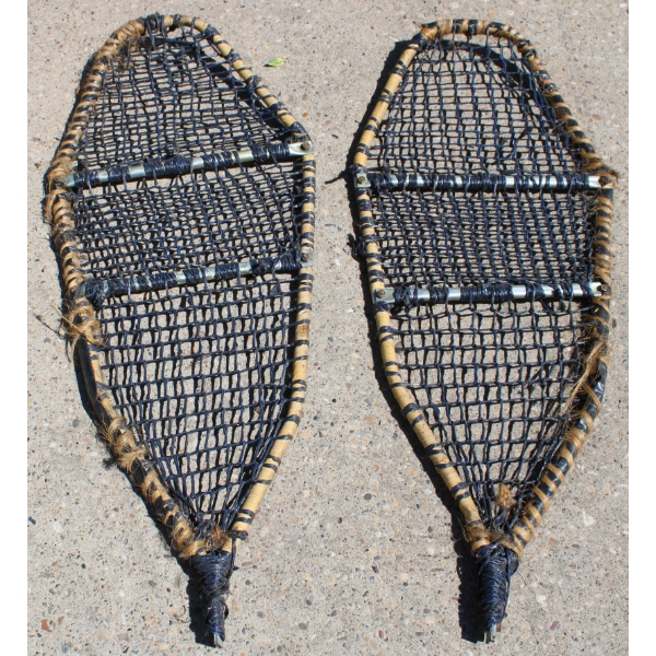 METAL FRAMED SNOWSHOES - HOMEMADE