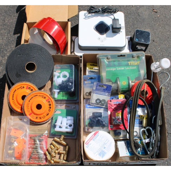 HOME & OUTDOOR ASST. SUPPLIES - REFLECTIVE TAPE ETC.