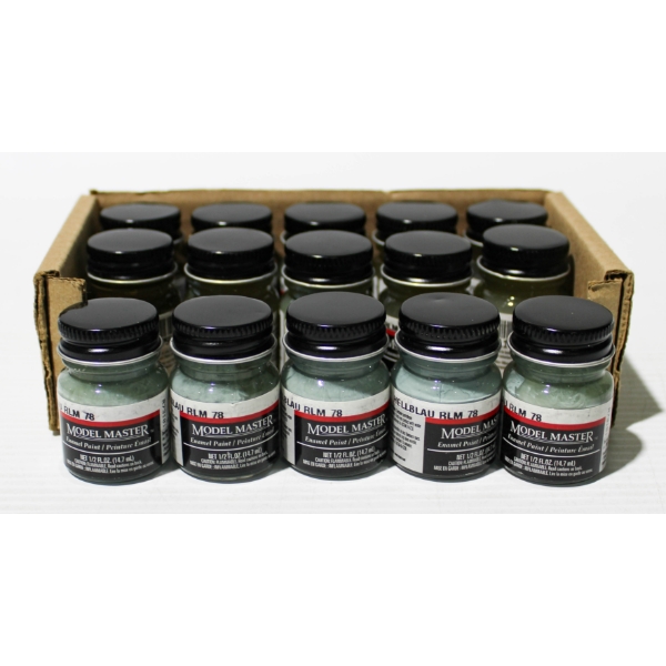 15 ENAMEL MODEL MASTER HELLBLAU RLM 78 PAINT