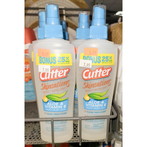 CUTTER INSECT REPELLENT 4X 222ML