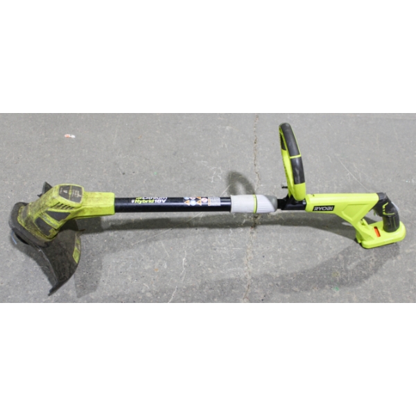 RYOBI CORDLESS WEEDEATER UNTESTED