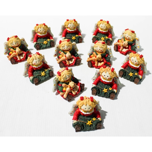 12 NEW ANGEL FIGURINES - ASST. DESIGNS