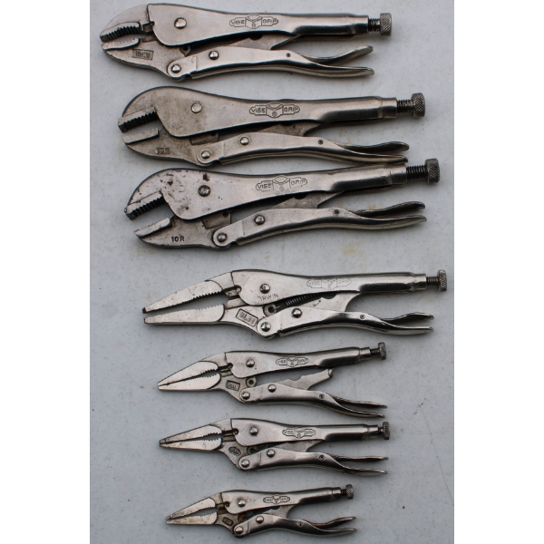 7PC DEWITT VISE GRIPS