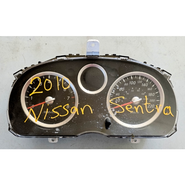 SALVAGE DASHBOARD FOR 2010 NISSAN SENTRA