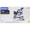 Image 1 : NEW KOBALT 24V CORDLESS 7 1/4" COMPACT SLIDING MITER SAW