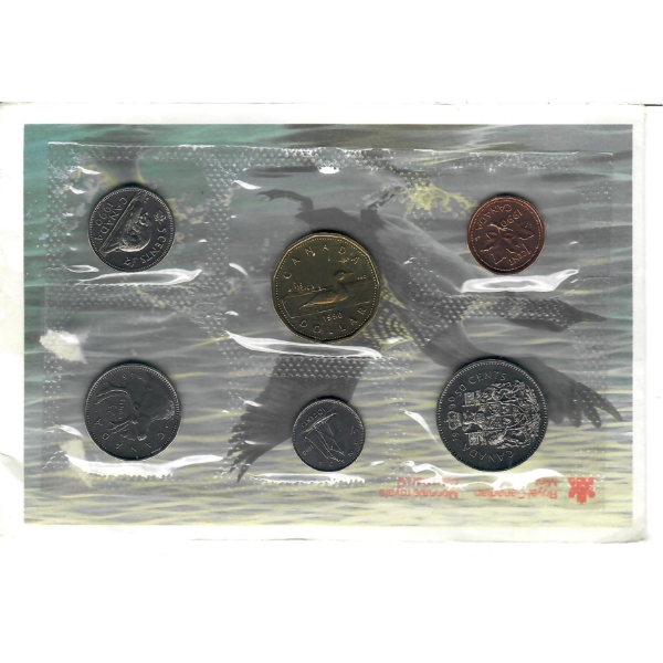 1990 CANADA MINT SEALED COIN SET