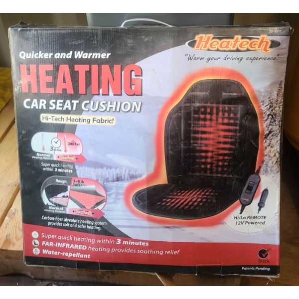 HEATED CAR SEAT CUSHION 12V