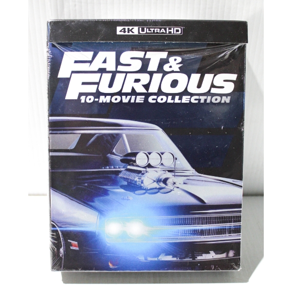 NEW FAST & FURIOUS 10-MOVIE COLLECTION - 4K ULTRA HD