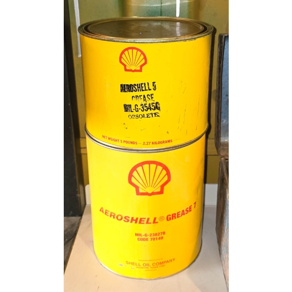 TWO CANS OF SHELL AEROSHELL GREASE