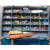 Image 2 : ASSORT. FISHING RODS, TACKLE BOXES, LURES, NETS, ETC.