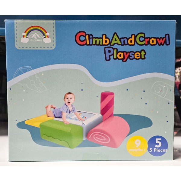 CLIMB AND CRAWL KIDS PLAY SET 